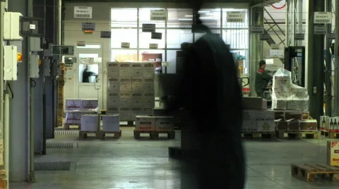 Warehouse 008 Stock Footage 479943