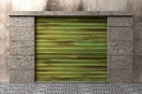 Warehouse 3d 스톡 일러스트