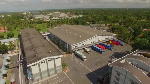 Warehouse area Stock Footage 288235180