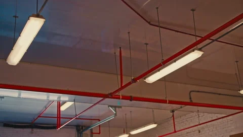 Warehouse ceiling Stock-Footage 331659993