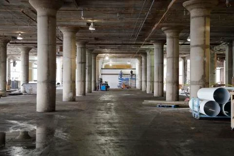 Warehouse Construction 0002 写真素材