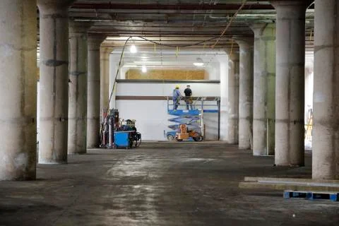 Warehouse Construction 0003 写真素材