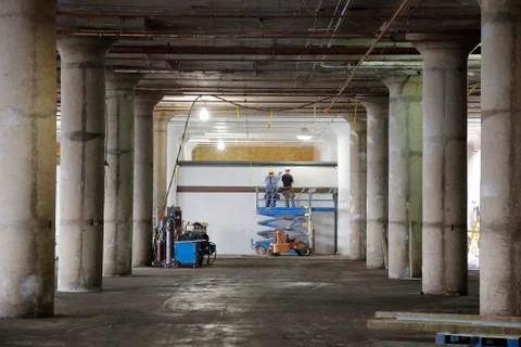 Warehouse Construction 0004 写真素材