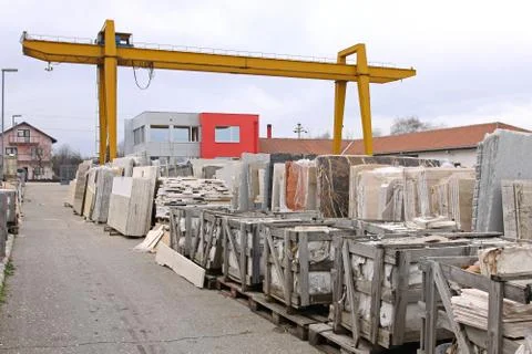 Warehouse crane Stock Photos
