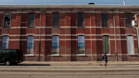 Warehouse district Stock Footage 47455716