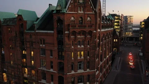 Warehouse district Stock Footage 98561305