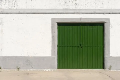 Warehouse door Stock Photos