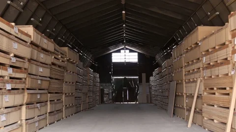 Warehouse with dvp Stock Footage 112216156