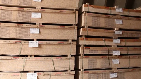 Warehouse with dvp Stock Footage 112993857