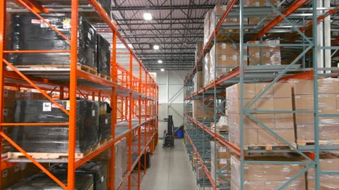 Warehouse facility Stock Footage 228491045