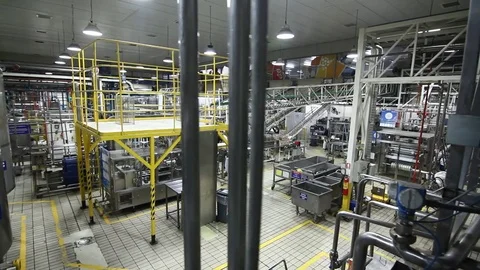 Warehouse floor in lab Stock Footage 77052348