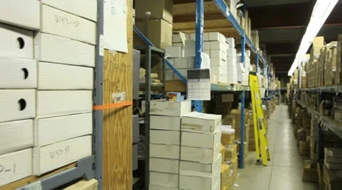 Warehouse Video stock 22917119