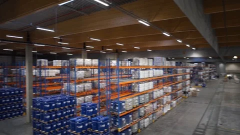 Warehouse Stock Footage 100844627