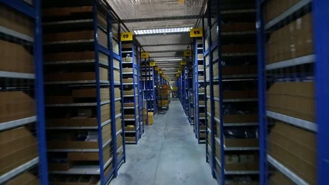 Warehouse Vídeo Stock 122996633