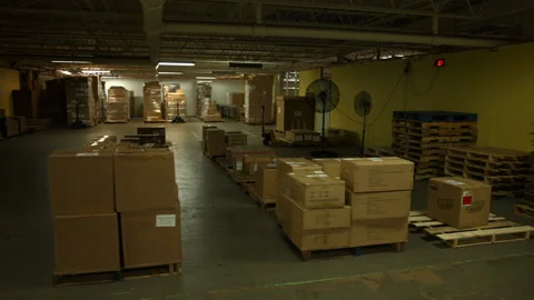 Warehouse Stock Footage 149378956
