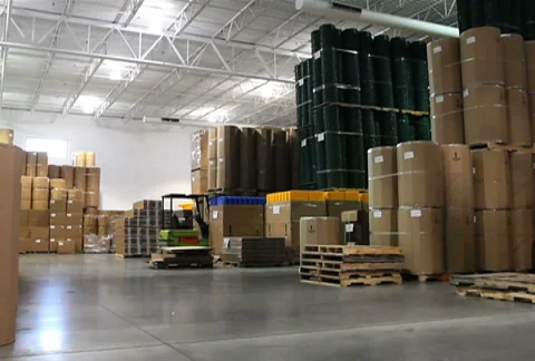 Warehouse Forklift 2 Video stock 939514