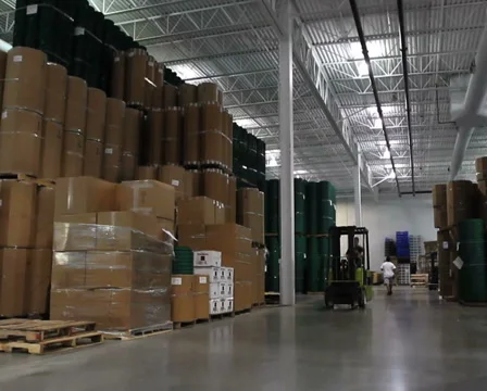 Warehouse Forklift Stock Footage 939471