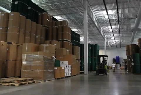 Warehouse Forklift Stock Footage 939479