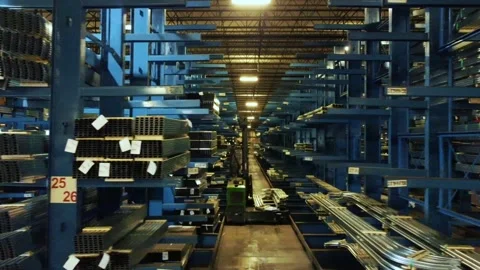 Warehouse full of product 스톡 동영상 151855065