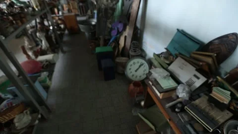 Warehouse full of the things 12 Stock Footage 321242166