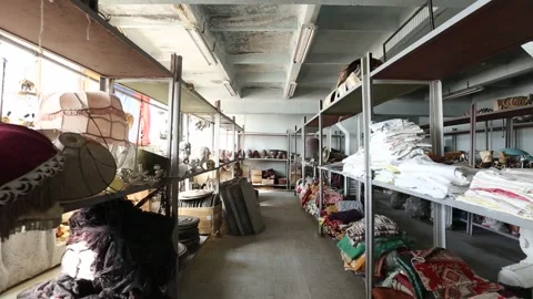 Warehouse full of the things 14 Stock Footage 321244430