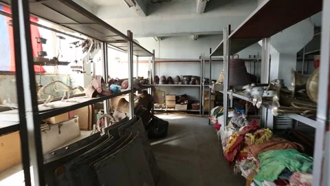 Warehouse full of the things 16 Stock Footage 321244423