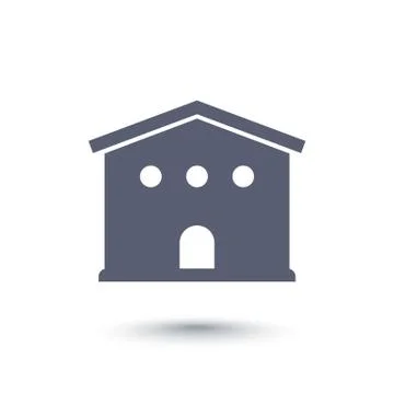 Warehouse icon Stock Illustration