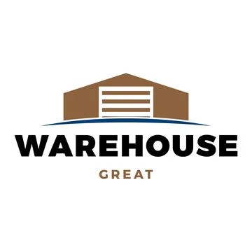 Warehouse Icon Logo Design Template Stock Illustration