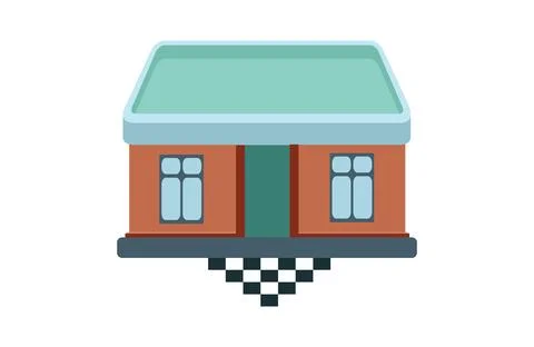 Warehouse Icon. Professional, pixel perfect icons optimized for both large .. Illustrazione stock