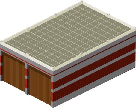 Warehouse Stock Illustration