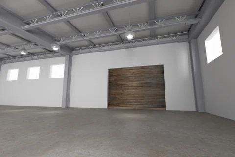 Warehouse Stock Illustration