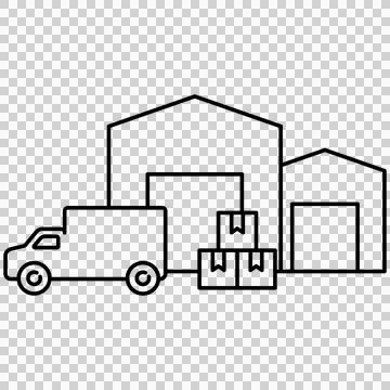 Warehouse Stock Illustration