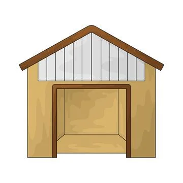 Warehouse illustration Illustrazione stock