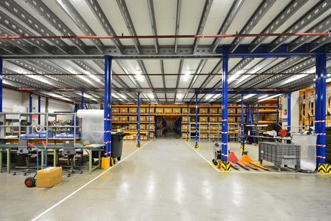 Warehouse image Foto stock