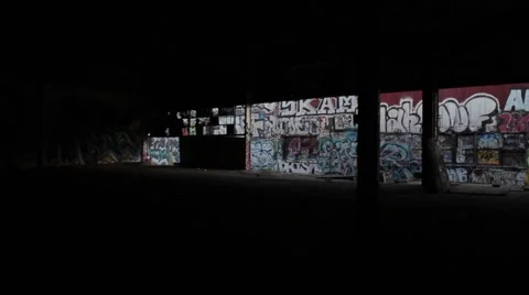 Warehouse interior with Exterior view Stock Footage 51293229