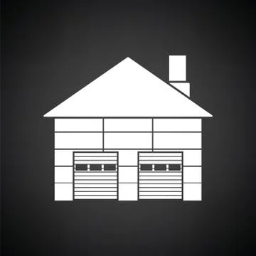 Warehouse logistic concept icon Ilustración de archivo