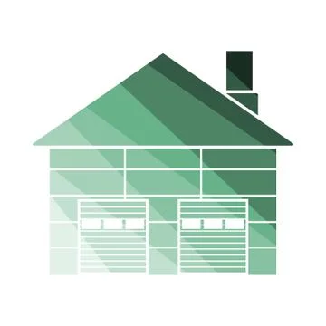 Warehouse Logistic Concept Icon Ilustración de archivo