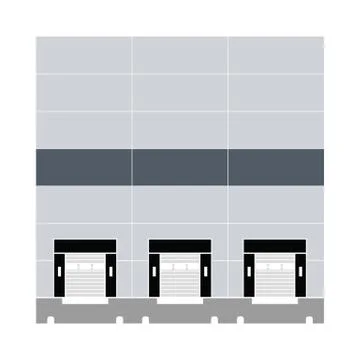 Warehouse Logistic Concept Icon Ilustración de archivo