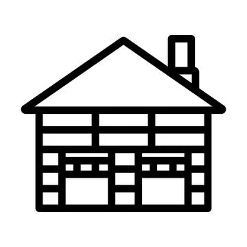 Warehouse Logistic Concept Icon Ilustración de archivo
