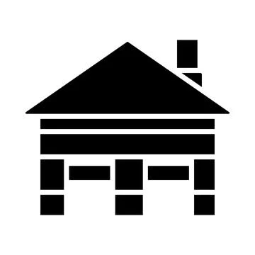 Warehouse Logistic Concept Icon Ilustración de archivo