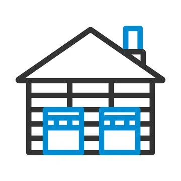 Warehouse Logistic Concept Icon Ilustración de archivo