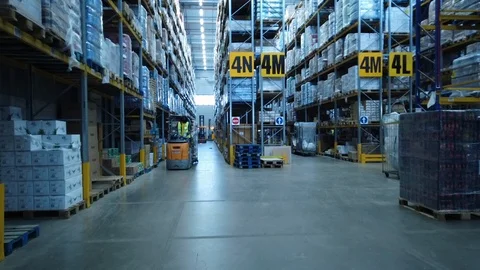 Warehouse - Logistic Stock Footage 126278069