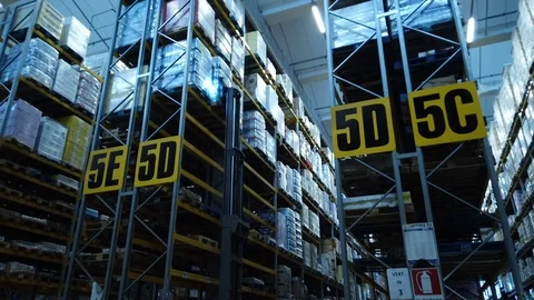 Warehouse - Logistic Stock Footage 126278102