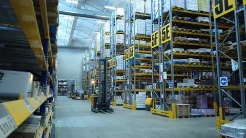 Warehouse - Logistic Stock Footage 126278532