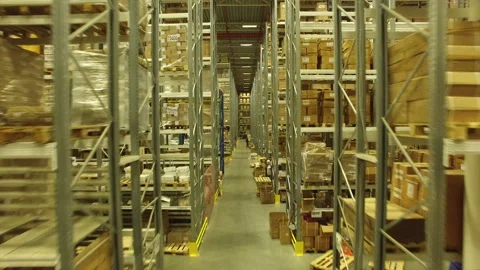 Warehouse logistics company Video stock 101079070