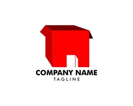 Warehouse logo vector, Storage, Storage company logo Stock Illustration