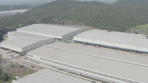 A warehouse in Maharashtra 스톡 동영상 199193050