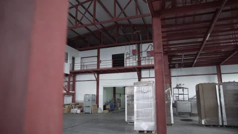 Warehouse with many items 8 Stock Footage 317708794