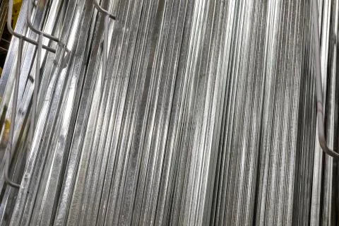 Warehouse with materials for construction Stock Photos