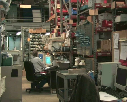 Warehouse Office Stock Footage 284909